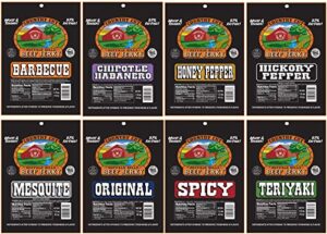 Get the ultimate snack gift with this Buffalo Bills Multi-Brand 25-Piece Sampler featuring beef jerky, turkey jerky, and more. Perfect for game day or any occasion!