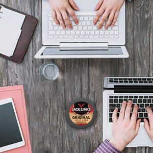 Satisfy your snack cravings with Jack Link's Beef Jerky Chew, Original Flavor Meat Snack, Shredded Made with 100% Beef Jerky. High-protein snack, 0.32 Oz per snack tin, pack of 72!