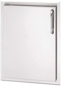 Here is the generated SEO meta description:

"Maximize your outdoor storage with American Outdoor Grill's Single Storage Door, featuring a right-hinge design and 20x14 inch dimensions. Perfect for your patio or deck, this door offers ample space for storing outdoor essentials."