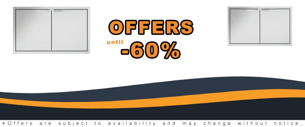“Double Access Door, 36-Inch Wide, Easy Installation for Home or Office Storage”
