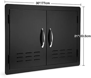 Elevate your outdoor cooking experience with the Stanbroil Outdoor Kitchen Doors BBQ Access Door, featuring a double-door flush mount design for easy access to your grill island. Perfect for grilling enthusiasts!