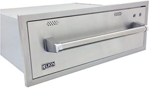 Warm up your outdoor gatherings with Lion's WD256103 kitchen warming drawer, featuring 2 heat settings and a compact design perfect for small kitchens or RVs. Enjoy discounts on this product!