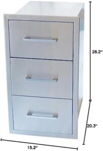Upgraded paper towel storage with the SUNSTONE BA-DPCF17 combo drawer. Store and dispense up to 17 sheets of paper towels with ease, perfect for kitchen or bathroom organization.