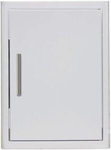 "Upgrade your kitchen with the Blaze 21-Inch Stainless Steel Single Access Door, featuring a vertical design and easy access to storage. Perfect for modern kitchens."