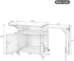 "Transform your outdoor gatherings with the Grill Table, featuring a stainless steel top and foldable side tables. Perfect for hosting barbecues with friends and family."
