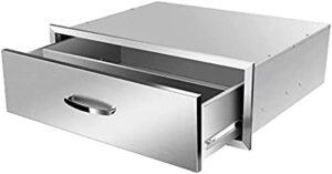 Discover the ultimate outdoor kitchen solution with stainless steel BBQ island drawers featuring triple access and flush mount design for seamless integration. Perfect for your backyard gatherings!