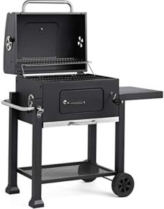 "Upgrade your outdoor cooking with the Expert Grill Heavy Duty 24-Inch Charcoal Grill, featuring a large cooking surface and durable construction. Save up to 30% on this top-rated grill!"