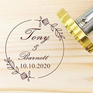 Here is the optimized SEO meta description:

"Create custom branding for wood and leather with this electric iron, perfect for wedding gifts or party favors. Handcrafted with care."