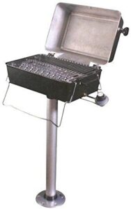 Discover the Springfield Marine 1940052 Deluxe Barbeque Grill, a top-rated outdoor cooking solution with porcelain-coated grates and adjustable heat control. Perfect for backyard gatherings!