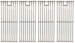 Upgrade your outdoor cooking experience with this replacement stainless steel grid for Turbo Gas Grill models. Perfect for grilling and searing, set of 4 grids included, ideal for 4-burner gas grill models.