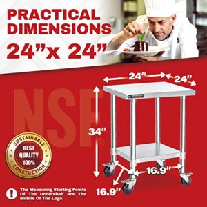 Here is the optimized meta description:

"Upgrade your kitchen workflow with this heavy-duty DuraSteel cart featuring a stainless steel NSF construction and rolling design, perfect for food prep, laundry, or grill stand use in commercial restaurant kitchens."