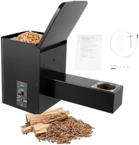 Here is the generated SEO meta description:

"Perfect your BBQ game with this digital pellet smoker kit featuring adjustable temperature control, compact design and easy hopper assembly. Ideal for backyard cooking."