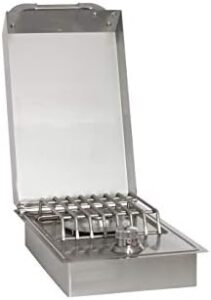 Elevate your cooking experience with this 60009 Stainless Steel Single Side Burner, perfect for natural gas connections. Compact design and durable construction ensure reliable performance. Plus, enjoy discounts on this versatile addition to your kitchen arsenal.
