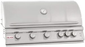 Discover the ultimate backyard grilling experience with this LTE 40-Inch 5-Burner Built-in Natural Gas Grill featuring a rear infrared burner and grill lights. Perfect for outdoor gatherings!