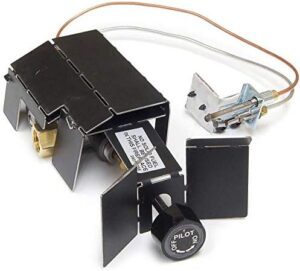 Here is the generated SEO meta description:

"Upgrade your grilling experience with Real Fyre's SPK-26 Manual On/Pilot/Off Valve Standing Pilot. Natural gas compatible, low profile design for ease of use."
