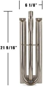 "Upgrade your Viking gas grill with the Music City Metals 15481 stainless steel burner replacement, designed for select models, perfect for a hassle-free cooking experience. Save big on this premium upgrade!"