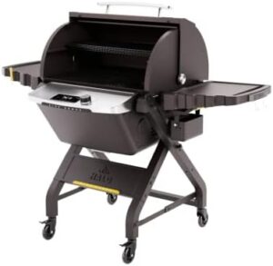 Here is the optimized meta description:

"Experience the ultimate in outdoor cooking with HALO Prime 1100 Pellet Grill, featuring rechargeable battery power and cordless operation for camping, tailgating, or backyard gatherings."