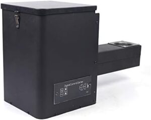 Elevate your grilling experience with the Vertical Pellet Hopper Assembly Kit, perfect for DIY electric wood pellet smokers and grills. Upgrade your cooking game with this 14.5" kit featuring a vertical controller and knob type design.