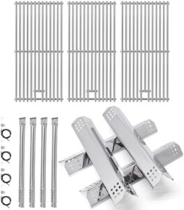Upgrade your kitchen with Hiorucet's genuine replacement parts for KitchenAid 4-Burner Gas Grill. Includes grill grate, burner, heat plate, and igniter for a complete cooking experience.