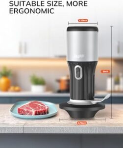 "Tenderize and flavor your meats with ease using the Smart Marinade Injector, featuring 2-in-1 functionality and 20 stainless steel blades. Perfect for BBQ, steak, beef, turkey, brisket, pork, and more."