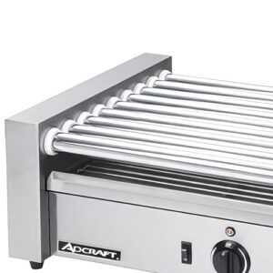 Discover the Adcraft RG-09 hot dog grill with 9 rollers and 7200-watts of power. Perfect for busy events or backyard gatherings.