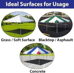 Here is the generated meta description:

"Stay dry and comfortable at your outdoor events with Party Tents Direct's heavy-duty waterproof canopy tent featuring a steel frame, yellow vinyl cover, and easy setup. Perfect for weddings, parties, and camping."