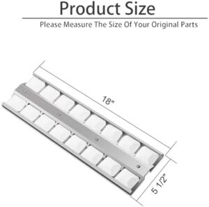 Upgrade your Viking gas grill experience with this Grill Briquette Tray & Ceramic Briquettes Set. Stainless steel heat plate included, perfect for replacing parts 032370-000.