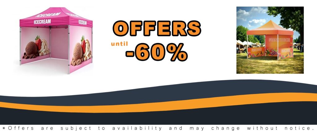 Custom Canopy Tent 10x15 with Logo Outdoor Event Solution