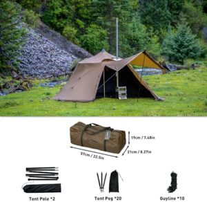 Camp in comfort with the Circle 6 outdoor hot tent, designed for 6 people. Waterproof, spacious, and easy to set up. Enjoy your wilderness adventure with friends! Save big on this top-rated gear today.