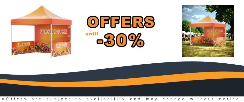 Custom 10x10 Canopy Tent with Logo
