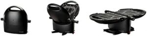 Upgrade your outdoor cooking experience with the nomadiQ Portable Gas Grill + Griddle + RV Hose, perfect for camping trips and RV adventures. Enjoy a compact grill and griddle combo with adjustable heat control, ideal for small spaces and easy cleanup. Get ready to cook up a storm! (146 characters)