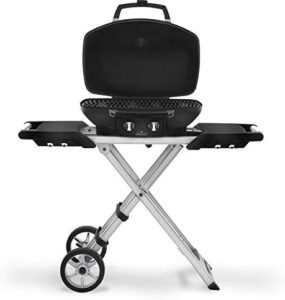 Savor sizzling meals on-the-go with Napoleon's TravelQ PRO285X Portable Propane Gas Grill, featuring 2 burners and scissor cart for effortless tailgating, camping, or small outdoor spaces. Up to $100 off!
