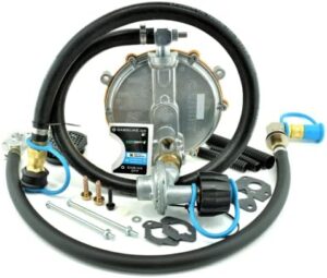Get the most out of your Honda generator with this EU2200i propane, natural gas, and gasoline tri-fuel conversion kit. Perfect for camping or backup power, it's a convenient upgrade to your inverter LPG CNG equipment.