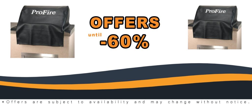 Profire Vinyl Cover for 48 Inch Built-in Gas Grills with Side Burner