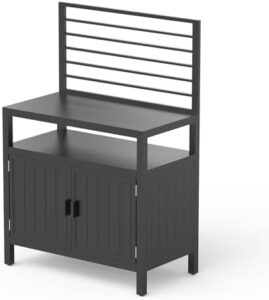 Here is the optimized SEO meta description:

"Transform your outdoor kitchen with the Domi Outdoor Kitchen Island, featuring aluminum storage and a protective grill cover for BBQ, patio, or deck. Perfect for organizing ingredients and utensils."