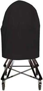 Here is the optimized meta description:

Protect your outdoor Kamado grill with this waterproof cover featuring a snug drawstring fit and weather-resistant design. Ideal for patio furniture, dimensions 34" x 48".