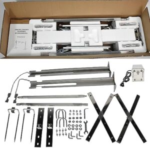 Here is the generated SEO meta description:

"Delight in outdoor cooking with iMeshbean's Stainless Steel Barbecue Grill, featuring a large grill surface and rotisserie spit roaster rod for effortless meals. Perfect for BBQ enthusiasts, with a load capacity of up to 78 lbs."