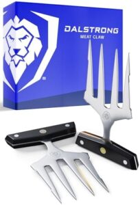 Get superior meat handling with Dalstrong's Meat Shredding Claws, featuring 2 tools in one. Premium materials ensure durability and performance for effortless shredding of BBQ meats, brisket, and more, buy now and get a great deal!