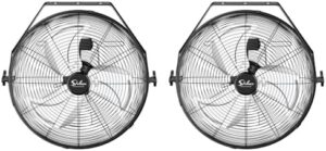 Boost industrial ventilation with the Simple Deluxe metal fan. Features 3 speeds, wall mount design perfect for warehouses, greenhouses, workshops, patios, factories, and basements. Plus discounts available!