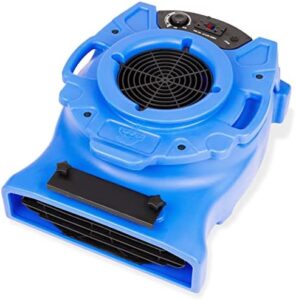 Here is the generated SEO meta description:

"Effortlessly dry carpets and floors with the B-Air VENTLO-25 air mover, featuring 1/4 HP power and low profile design. Ideal for home use, retail spaces, and water damage restoration projects."
