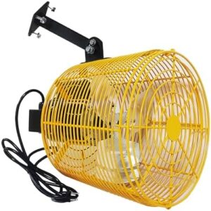 Boost your greenhouse or warehouse air circulation with this 1/10 HP fan, featuring 1470 CFM and high-speed performance. Perfect for maintaining optimal growing conditions and reducing moisture buildup.