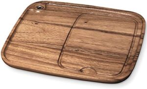 Elevate your backyard gatherings with this Set of 4 Engraved Wood Steak Plates, perfect for BBQ enthusiasts. Durable wood construction and unique designs make them a great gift or personal use.