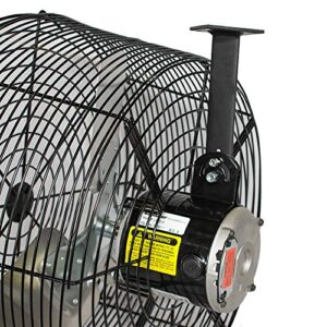 Here is the output:

"Boost your workspace with Schaefer's energy-efficient VK20-B VersaKool Air Circulator Fan, featuring 5470 CFM and a durable aluminum blade. Perfect for commercial use in patios, garages, industrial spaces, and workshops. Save on your purchase!"