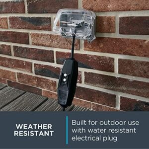Here is the optimized meta description:

"Stay cool and quiet with Rowenta's Extreme Outdoor Fan, featuring 3 speeds, digital control, and oscillating functionality. Perfect for outdoor use, its ultra-quiet operation ensures a peaceful experience."