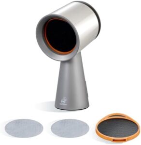Here is the optimized SEO meta description:

"Upgrade your indoor cooking experience with this portable range hood featuring 3 speed exhaust fan, low noise design and large oil collection cup. Perfect for island kitchen use."