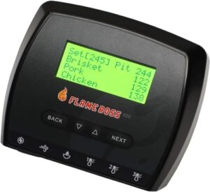 Optimize your outdoor cooking experience with the Smart BBQ Smoker Temperature Controller featuring a patented variable speed fan and 2 probes for precise temperature control. Perfect for Big Green Egg and Kamado Joe enthusiasts.