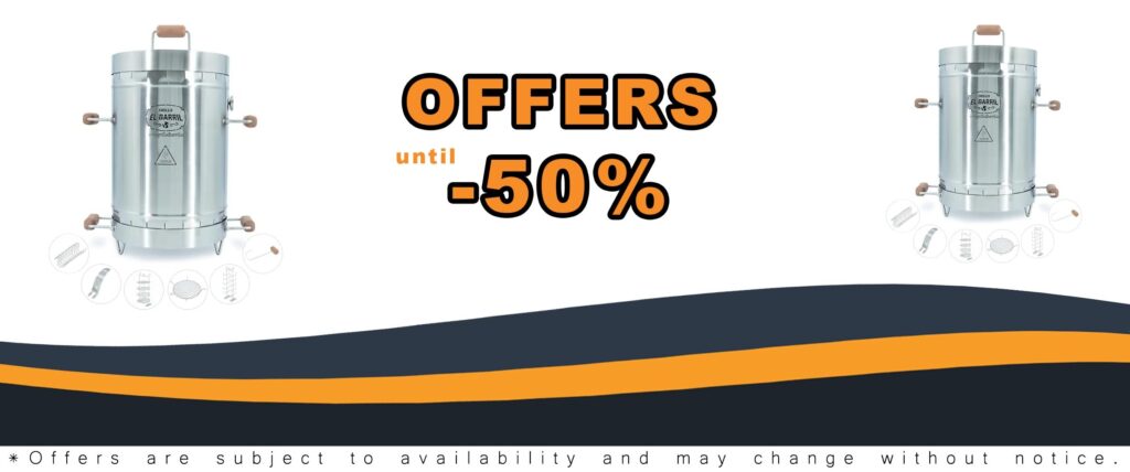 Stainless Steel Charcoal Smoker Grill 30lbs Portability