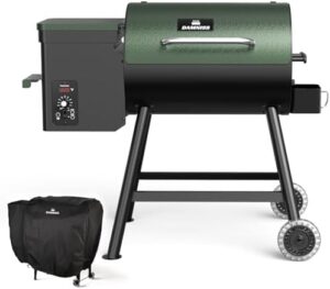 Here is the generated SEO meta description:

"Transform backyard cooking with this portable pellet smoker grill combo, featuring PID temperature control and 456 SQ.IN cooking area. Perfect for camping, BBQ, or roast meat lovers."
