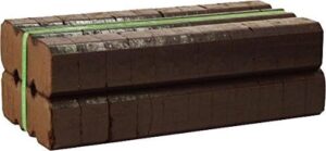 Warm up your fireplace with Irish Peat Briquettes, offering 20-22 fire logs for cozy nights. Perfect for campfires or indoor use, these brown briquettes provide long-lasting warmth and a natural ambiance.