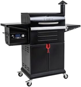 Master your outdoor cooking skills with the Z GRILLS Wood Pellet Grill & Smoker, featuring 8-in-1 versatility, automatic temperature control, and meat probes. Perfect for backyard camping and parties!